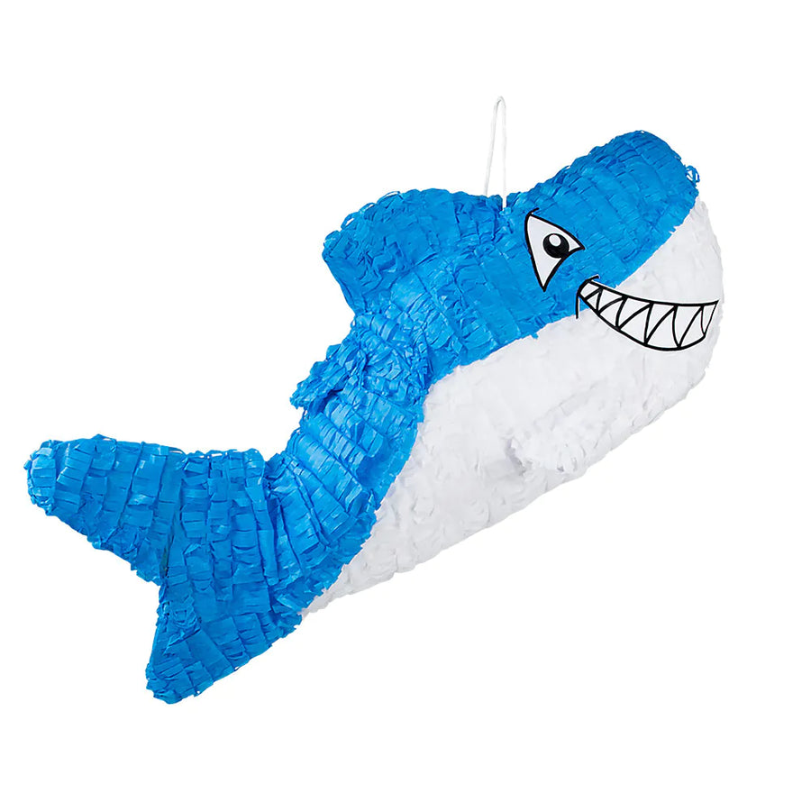 Piñata Shark Boland – Ozeanparty-Deko, 29x61x10cm, Buntes Kartonmaterial - Fasnacht24.ch