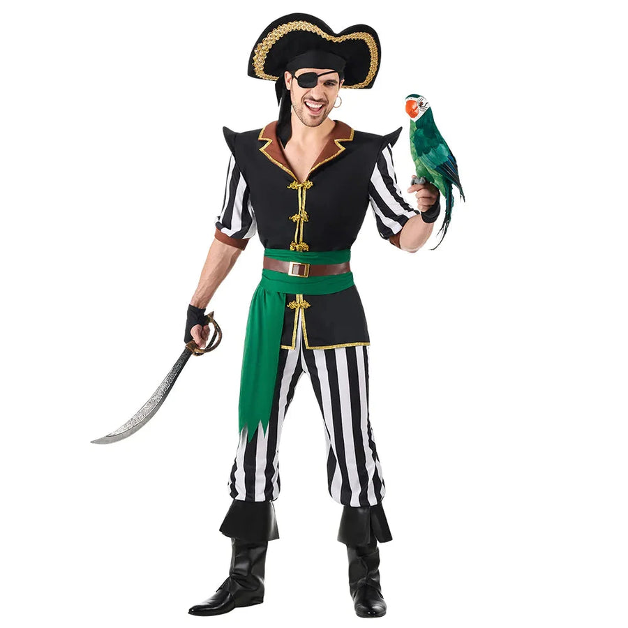 Boland Pirat Henry Herrenkostüm – Komplettes Seeräuber Kostüm Set - Fasnacht24.ch