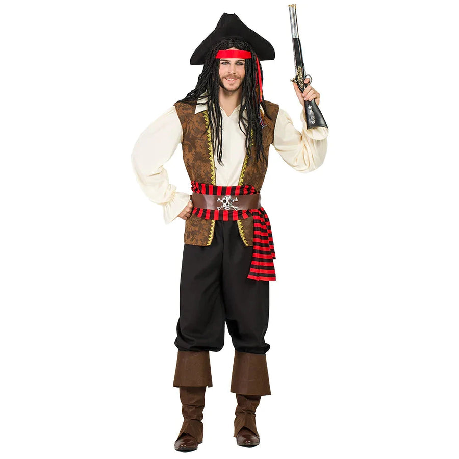 Piratenkostüm Boland Pirat Jones – 8-teiliges Herren Faschingskostüm - Fasnacht24.ch