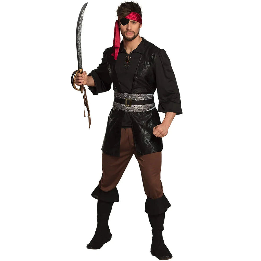Boland Pirat Rumble Herrenkostüm – Komplettes Piratenkostüm Set, Atmungsaktiv - Fasnacht24.ch