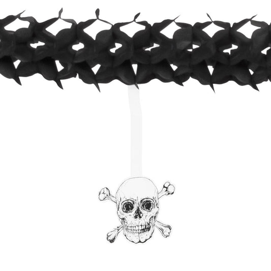 Piraten Party Papiergirlande – Boland – 4 Meter – Bunt, Robust - Fasnacht24.ch
