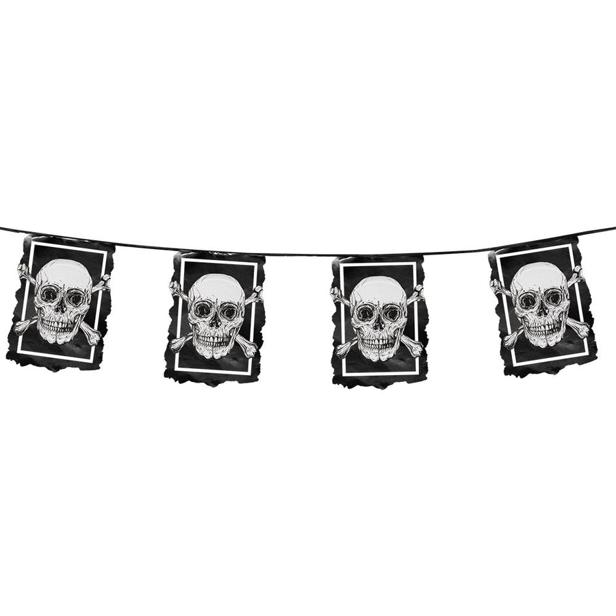 Boland Piraten Party Wimpelkette 6m Kunststoffgirlande mit 10 Wimpeln - Fasnacht24.ch – Produktansicht