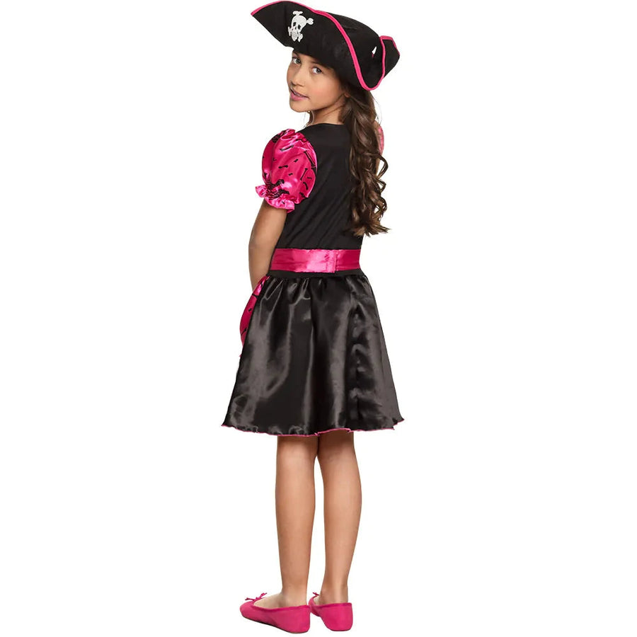 Piratenkostüm Boland Nina für Mädchen 4-6 Jahre – Gold Akzente - Fasnacht24.ch