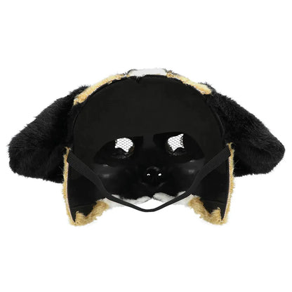Bernhardiner Plüsch Halbmaske – Boland Hundemaske In Braun & Weich - Fasnacht24.ch