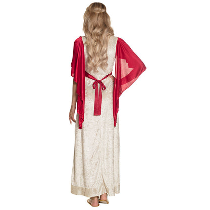 Boland Römische Kaiserin Damenkostüm Polyester Kleid mit Gürtel - Fasnacht24.ch – Detailansicht