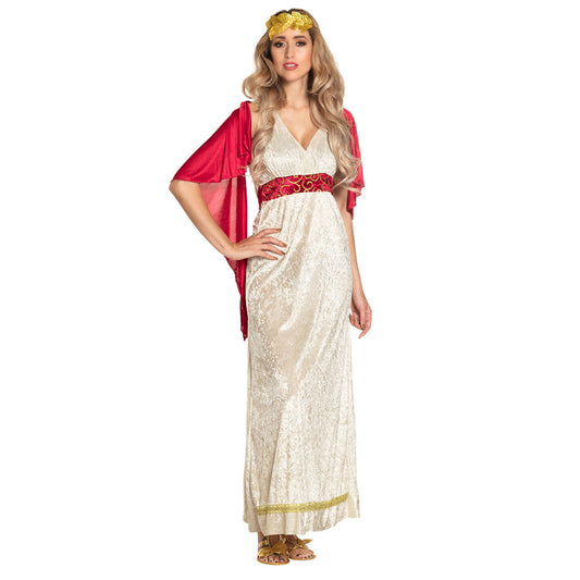 Boland Römische Kaiserin Damenkostüm Polyester Kleid mit Gürtel - Fasnacht24.ch – Produktansicht