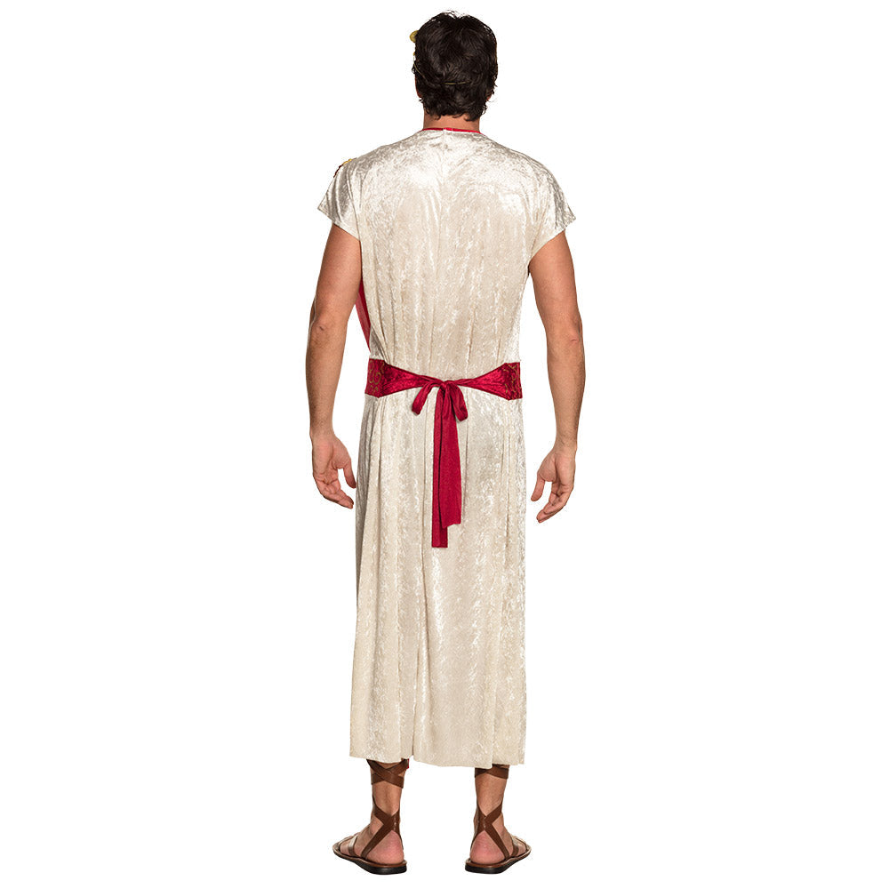 Boland Römischer Kaiser Nero Kostüm – Polyester Toga mit Gürtel - Fasnacht24.ch – Detailansicht