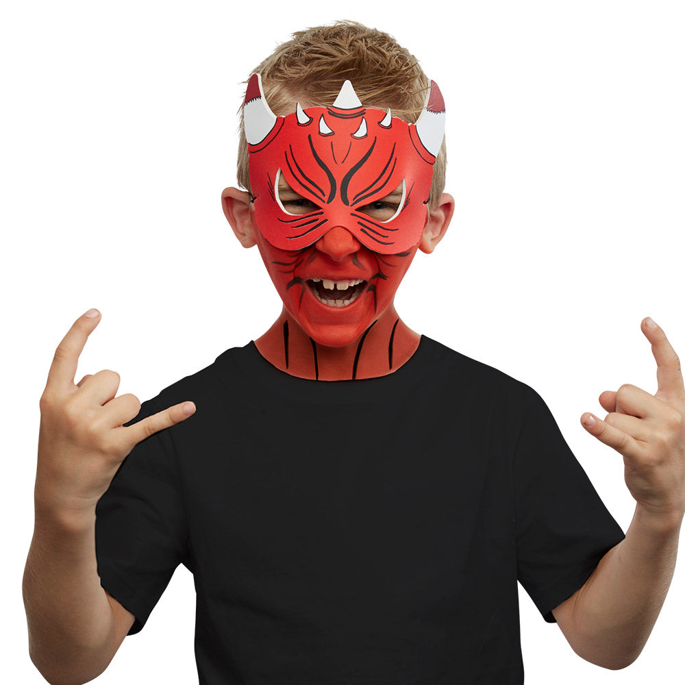 Boland Schminkset Kleiner Teufel – Hautfreundliche Farben & Augenmaske - Fasnacht24.ch