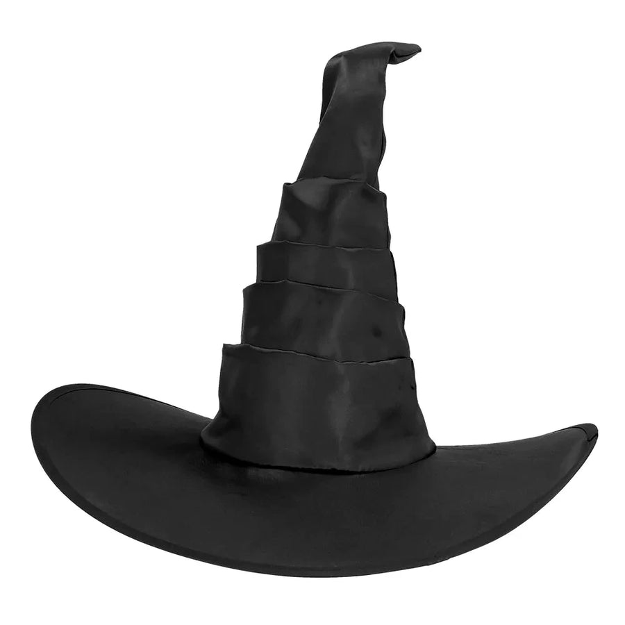 Hexenhut Schwarz Satin – Boland Salina Halloween Kostüm Accessoire - Fasnacht24.ch