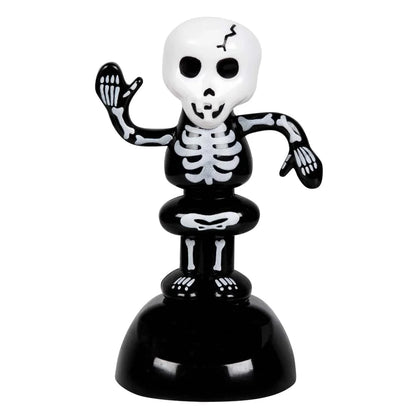 Boland Solar Tanzendes Skelett – LED Halloween Tischdeko 11 cm - Fasnacht24.ch
