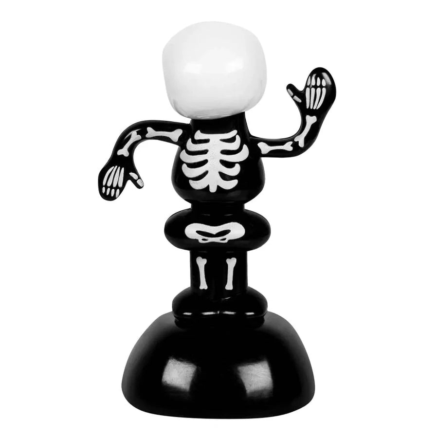 Boland Solar Tanzendes Skelett – LED Halloween Tischdeko 11 cm - Fasnacht24.ch