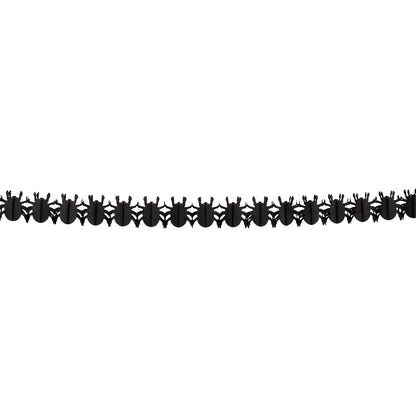 Boland Spider Paper Girlande 4 Meter Halloween Dekoration – Detailansicht