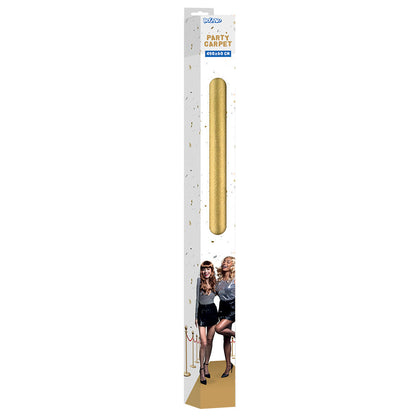 Boland Selbstklebender Gold Teppichläufer 450x60 cm Luxus Finish – Seitenansicht