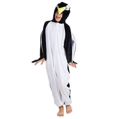 Boland Pinguin Plüschkostüm Für Kinder – Hooded Overall 140cm - Fasnacht24.ch