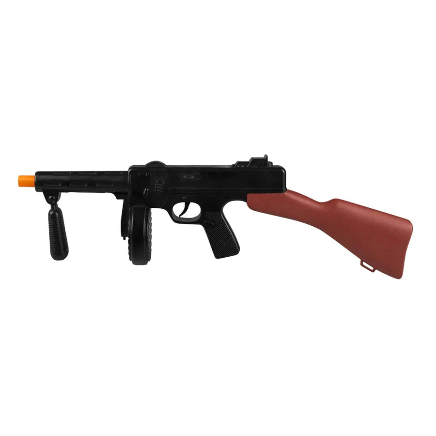Tommy Gun Spielzeugwaffe – Boland 49cm Maschinengewehr Prop Schwarz - Fasnacht24.ch