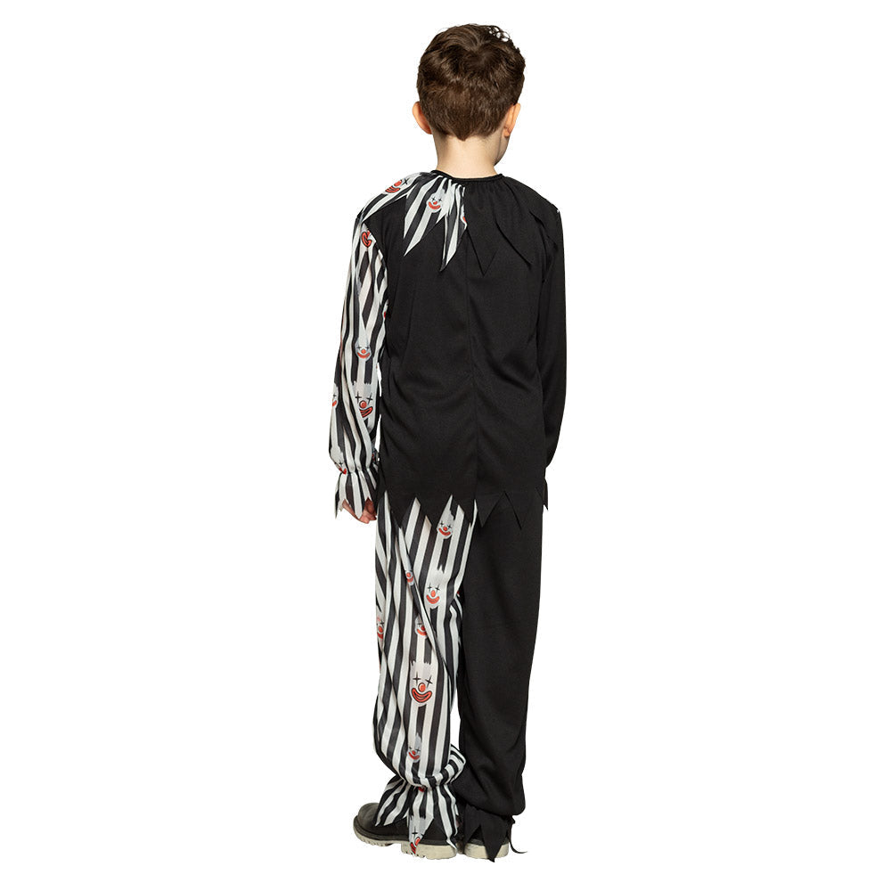 Scary Clown Kostüm Jungen – Boland Trauriger Horror Outfit Polyester - Fasnacht24.ch