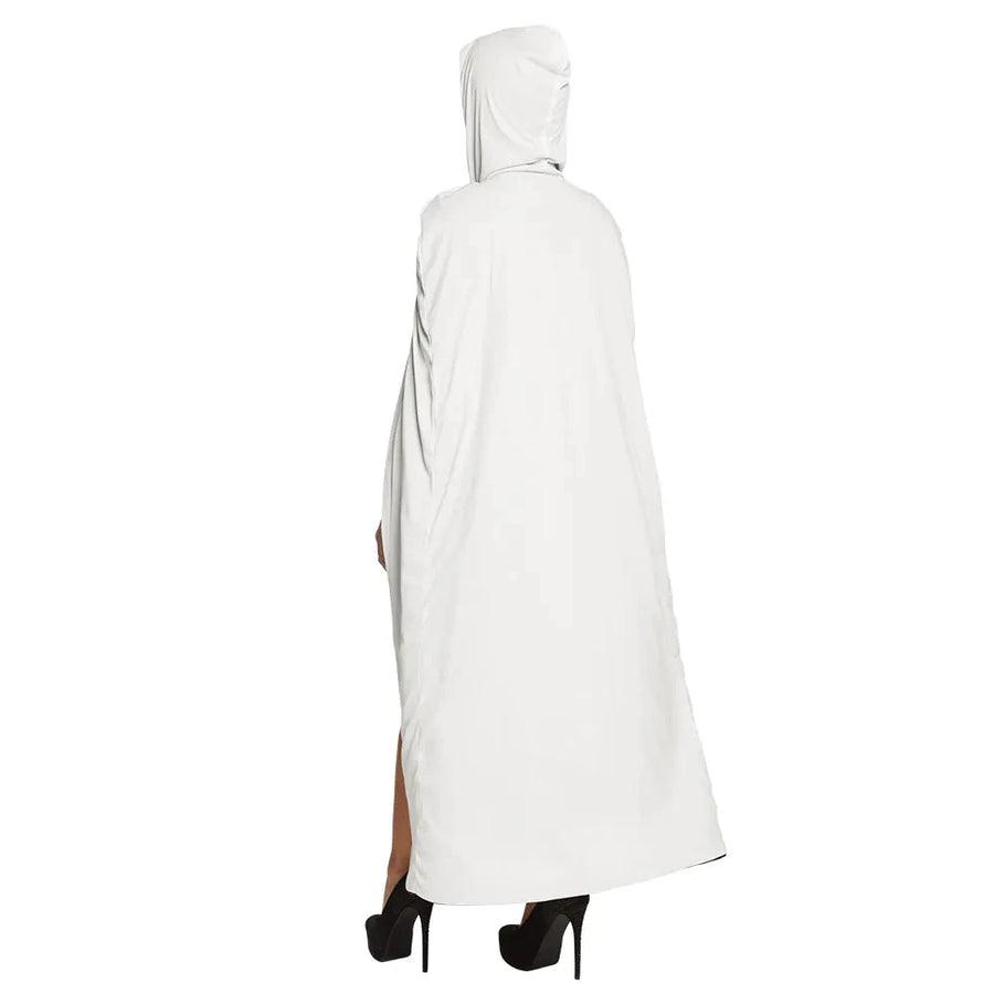 Boland Twilight Reversibler Umhang – Schwarzer & Weißer Kapuzenumhang 170cm - Fasnacht24.ch