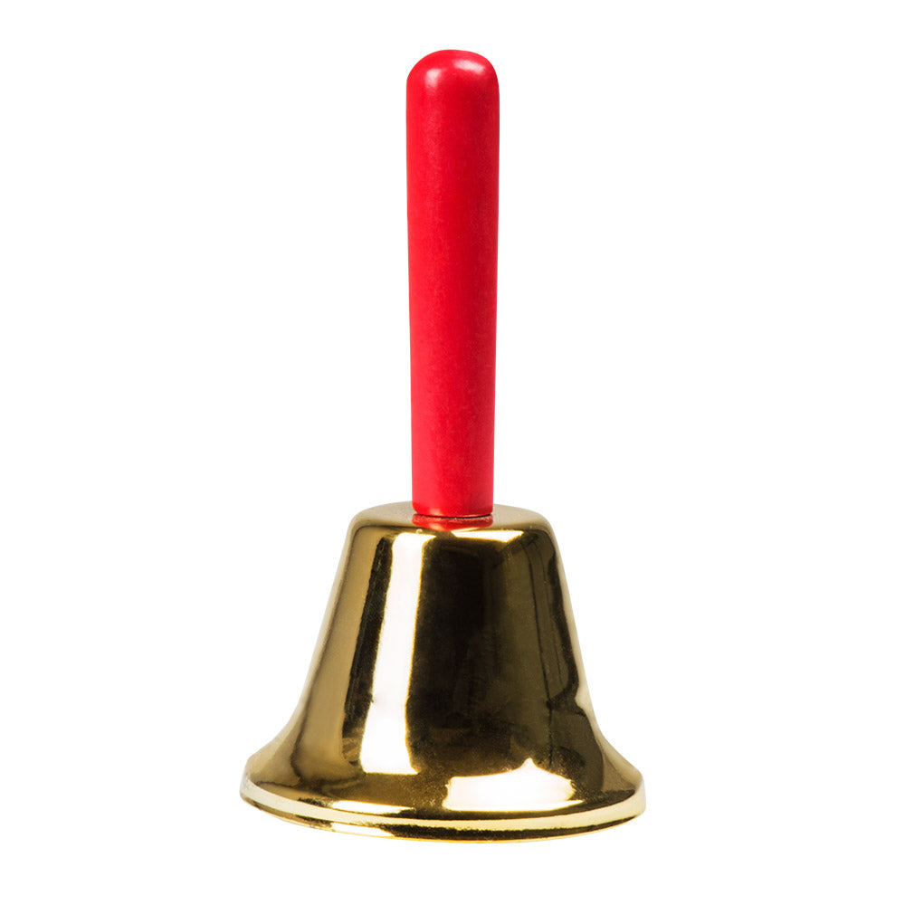 Weihnachtsglocke Goldfarbenes Metall – Boland 8 cm Festliche Dekoration – Produktansicht