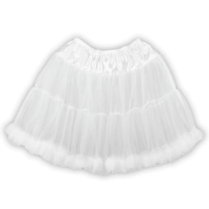 Tutu Weiß – Boland Weisser Petticoat Deluxe Stretch Mesh - Fasnacht24.ch