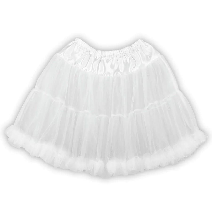 Tutu Weiß – Boland Weisser Petticoat Deluxe Stretch Mesh - Fasnacht24.ch