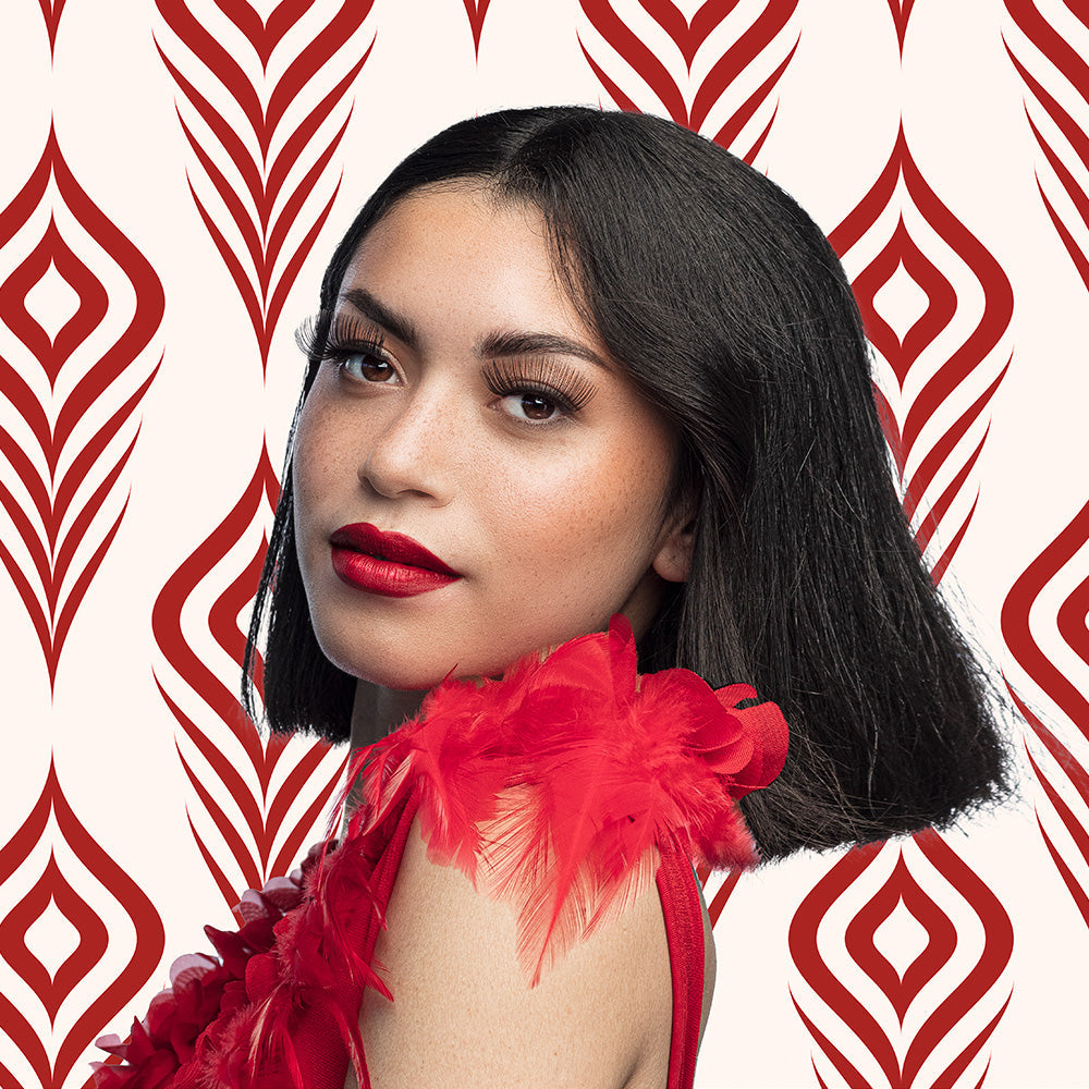 Boland Selbstklebende XL Schwarze Wimpern – Extra Lange Falsche Wimpern - Fasnacht24.ch