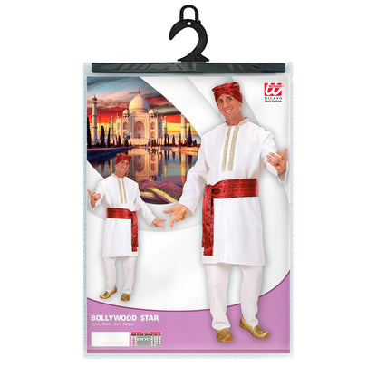"BOLLYWOOD STAR" (Tunika, Hose, Gürtel, Turban) – Detailansicht