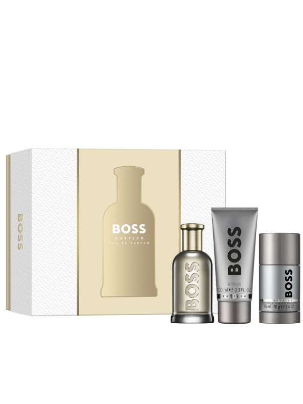HUGO BOSS HUGO BOSS Boss Bottled Parfum 100 ml und 10 ml Gel Set Parfüm
