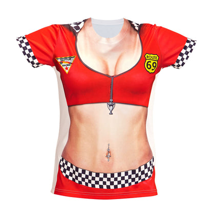 "BOXENLUDER" (in Fotosublimation bedrucktes T-Shirt) – Ansicht 4