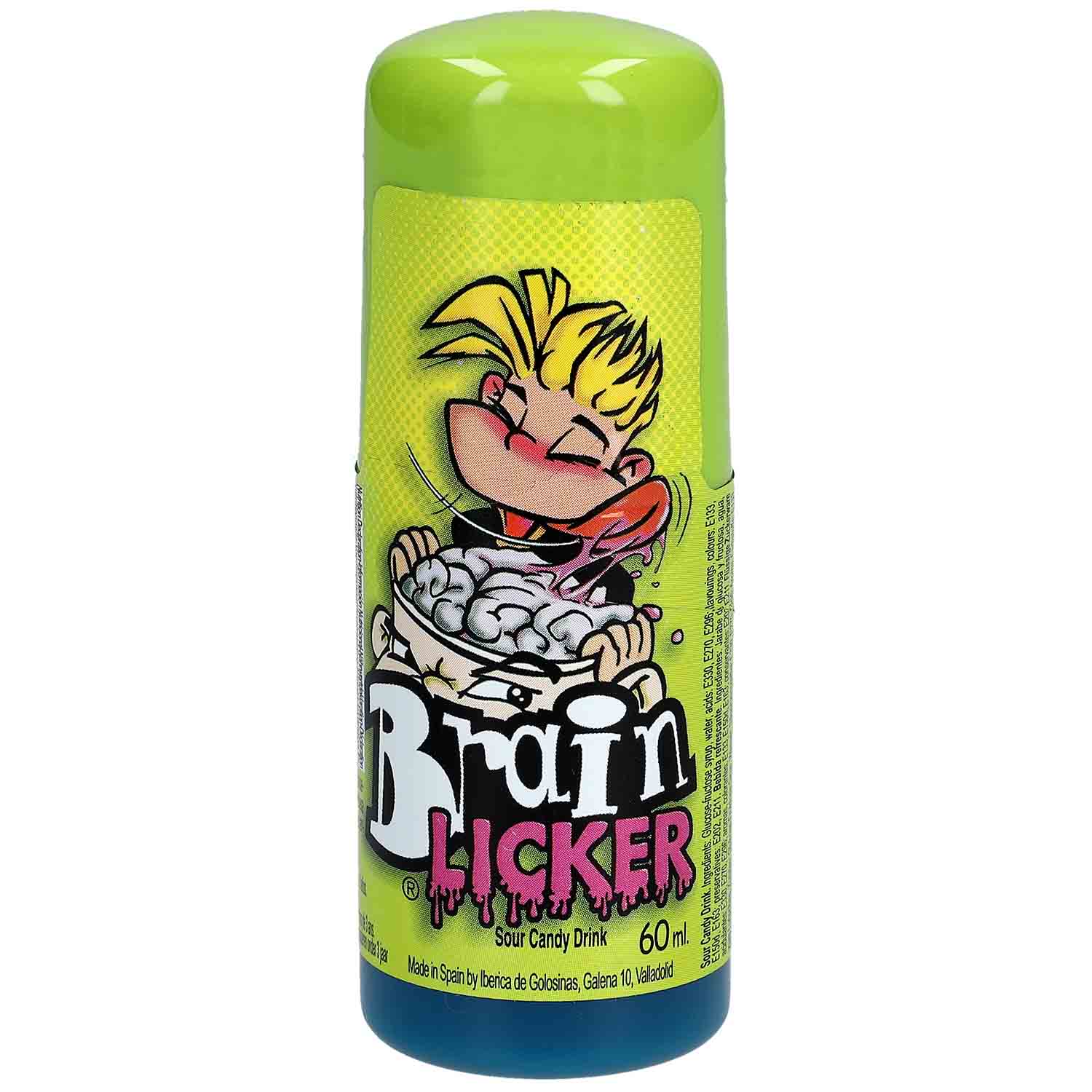 Brain Licker Roller Sour Grün 60ml Flüssigbonbon
