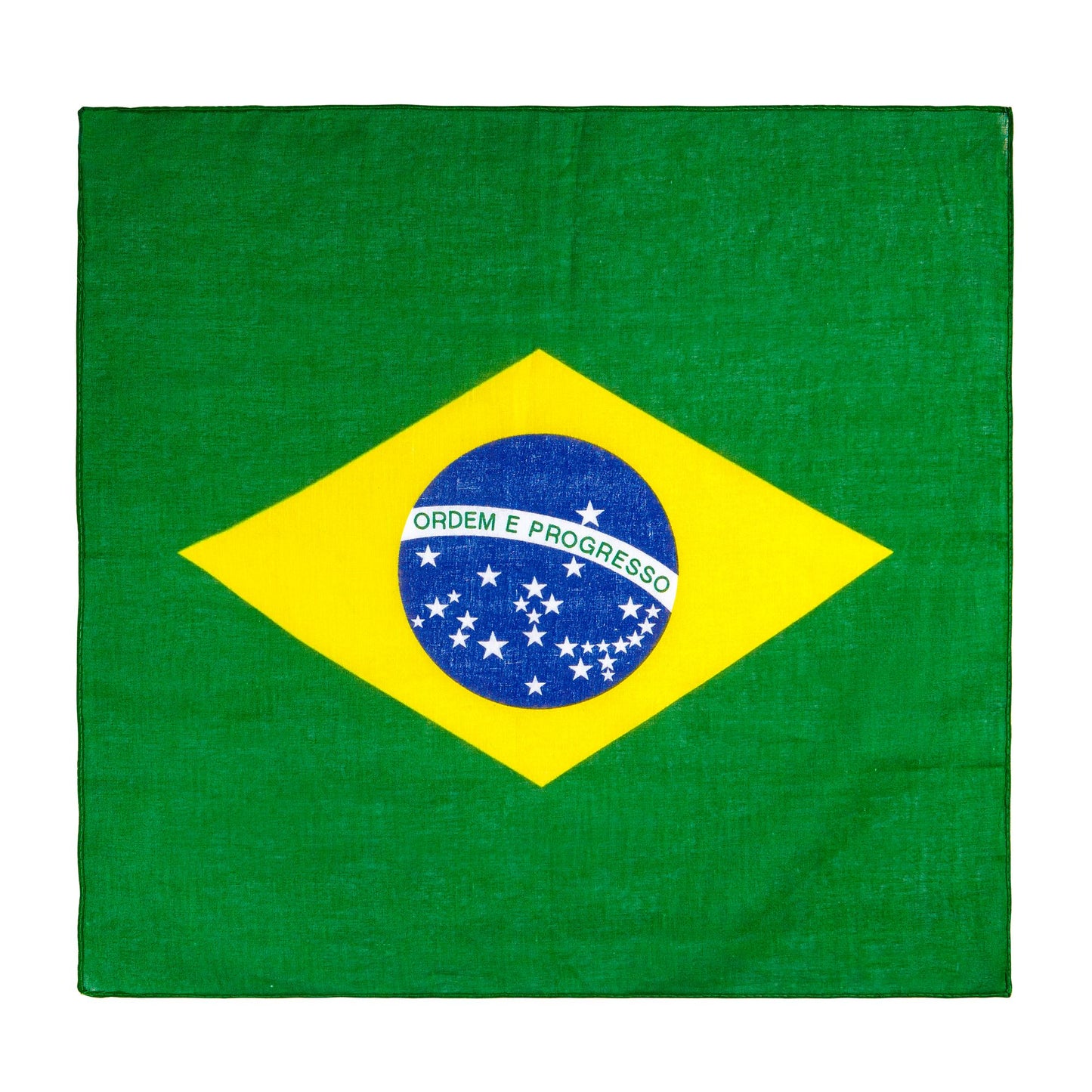 "BRASILIEN BANDANA" 55x55 cm - 100% Baumwolle – Detailansicht
