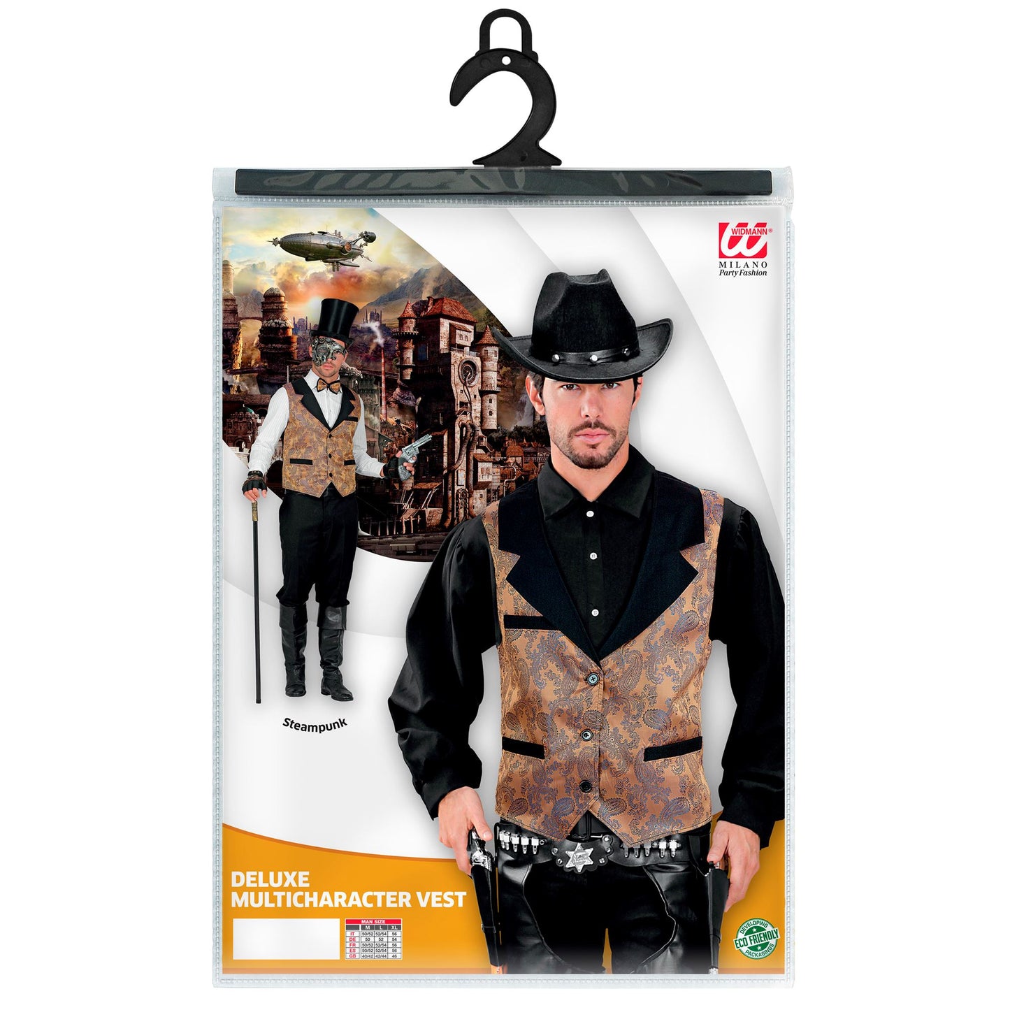 "BRAUNE JACQUARD RETRO WESTE" – Ansicht 5