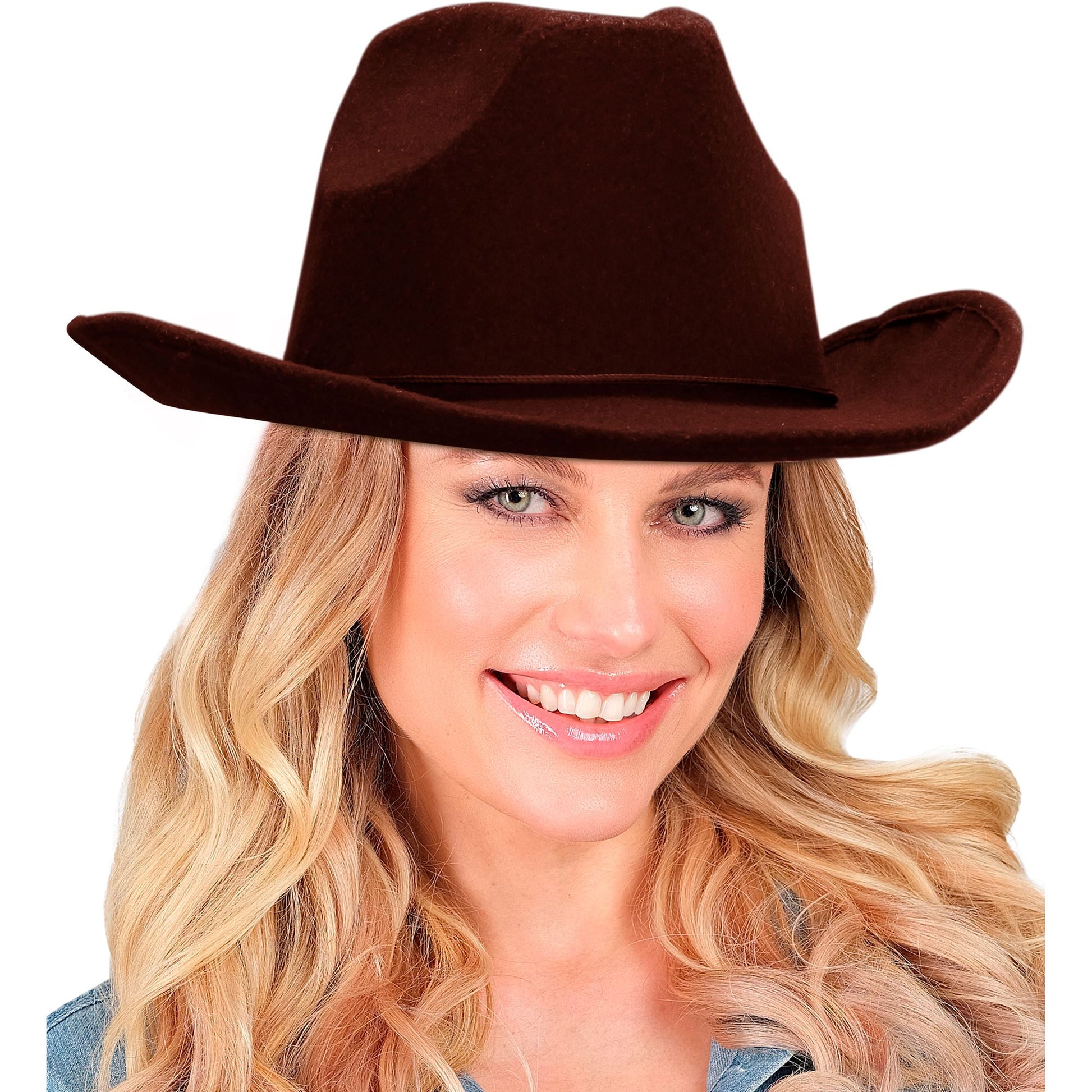 "BRAUNER COWBOYHUT AUS GEBÜRSTETEM FILZ" – Ansicht 4
