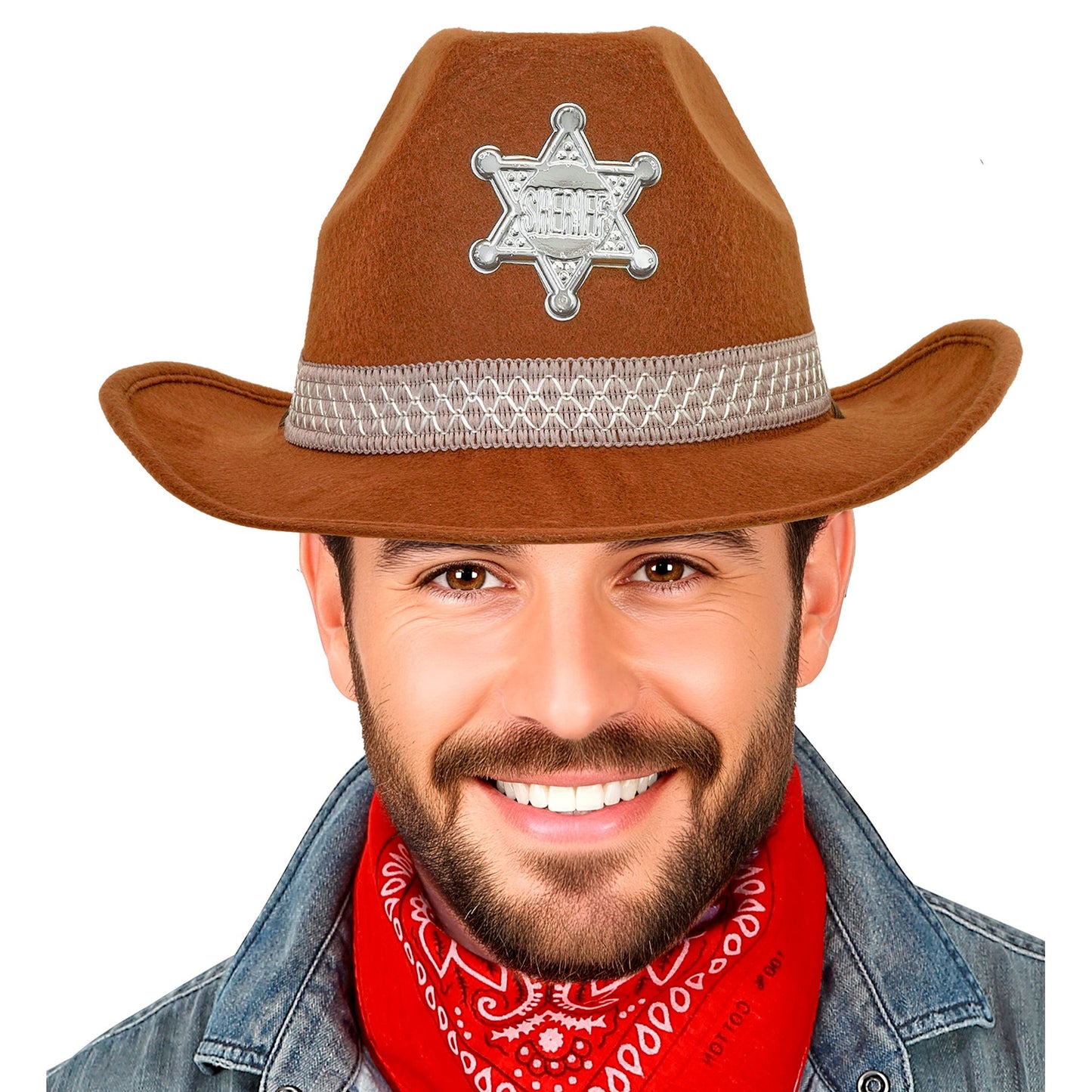 "BRAUNER SHERIFFHUT" – Ansicht 4