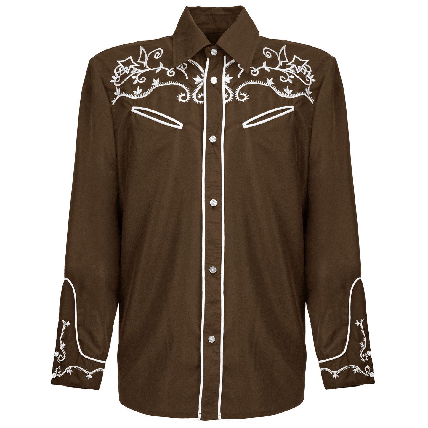 "BRAUNES COWBOY HEMD" – Ansicht 4