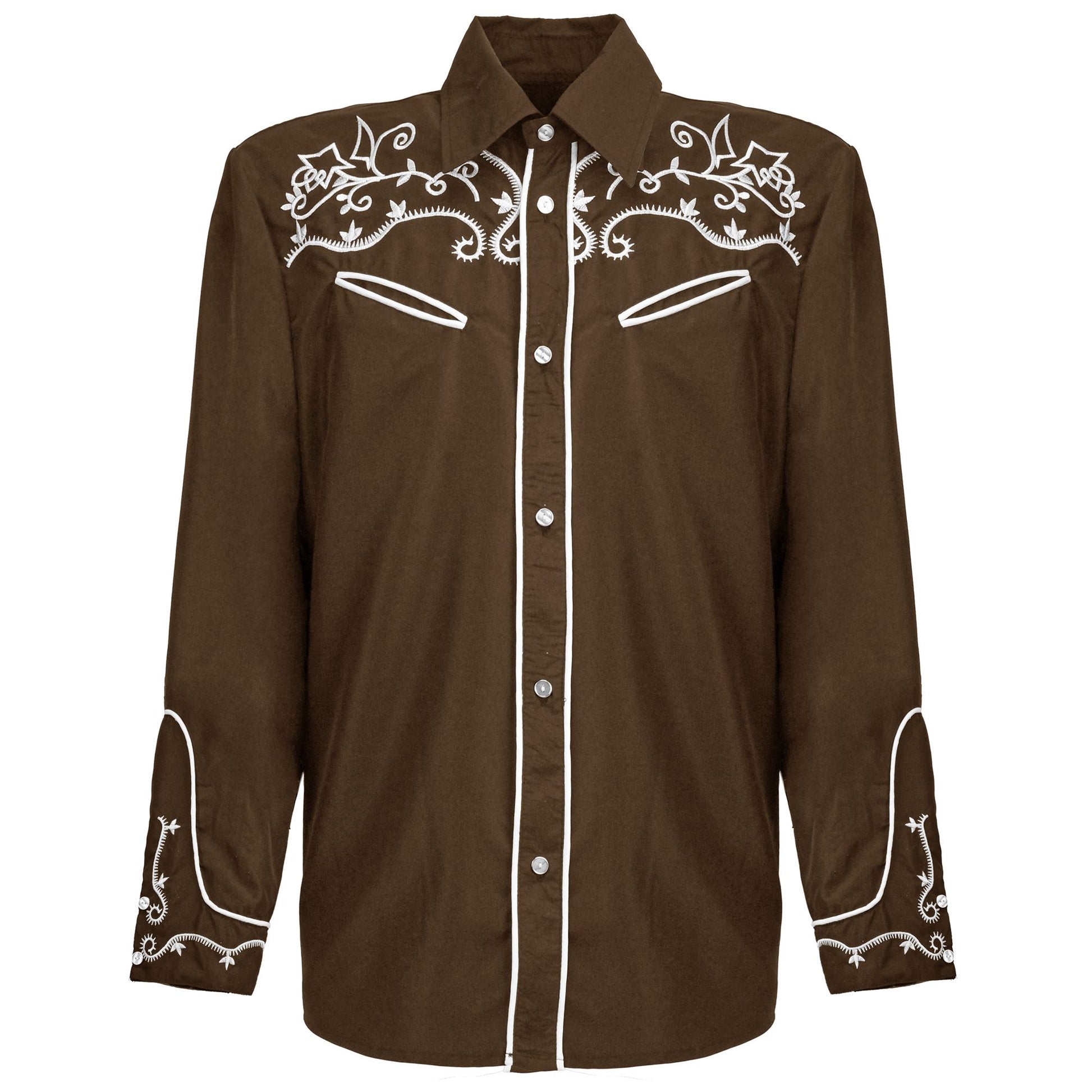 "BRAUNES COWBOY HEMD" – Ansicht 4