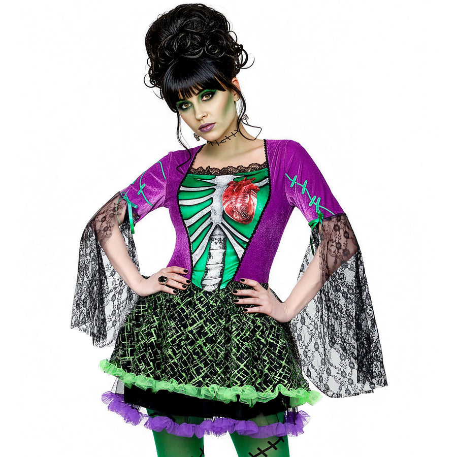 "BRAUT DES MONSTRUMS" (Kleid) – Vorderansicht