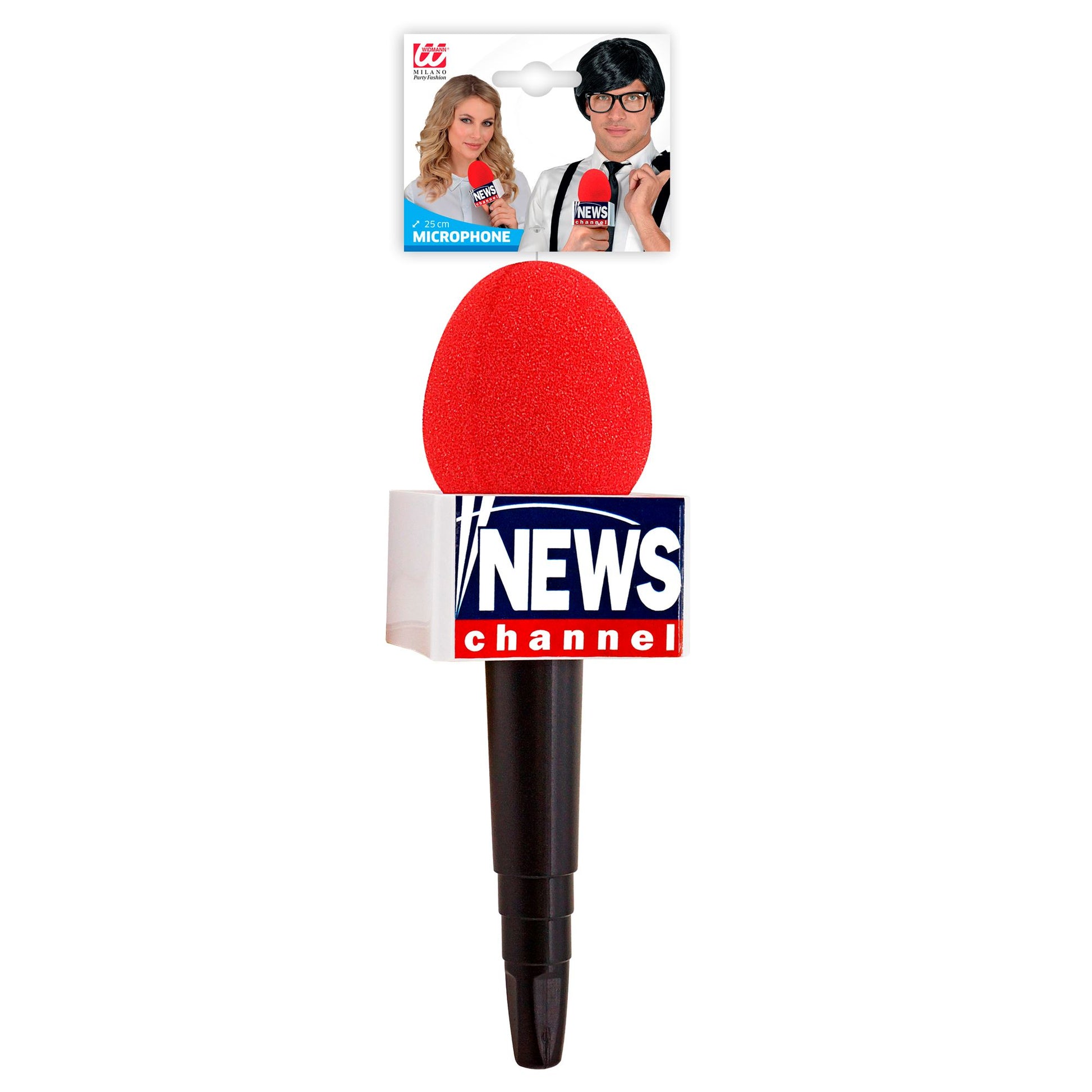 "BREAKING NEWS MIKROFON" 25 cm – Detailansicht