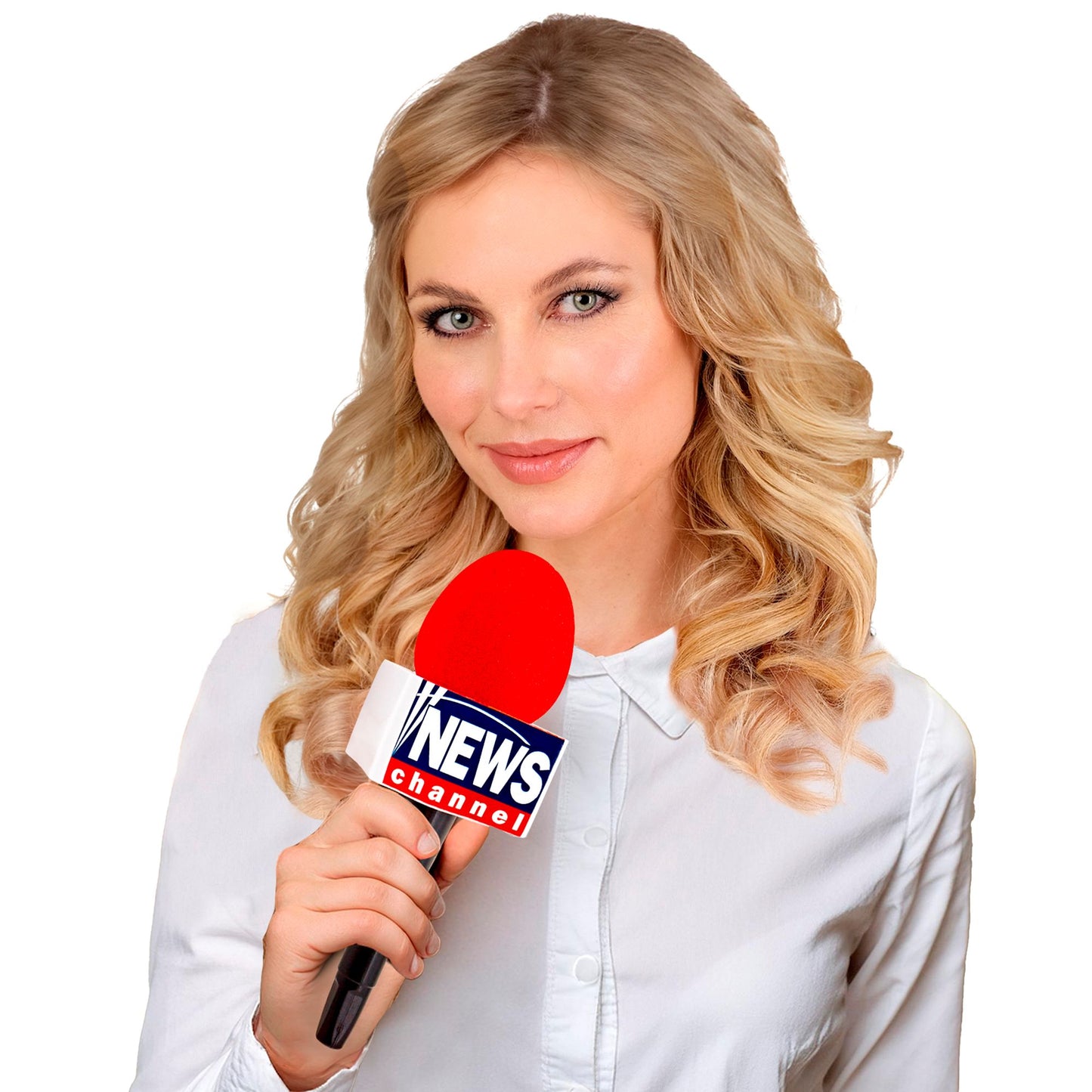 "BREAKING NEWS MIKROFON" 25 cm – Ansicht 5