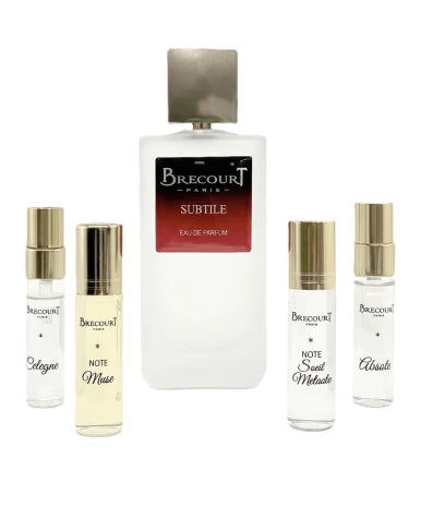Brecourt Subtile Eau de Parfum Set 100 ml und 4 x 6 ml