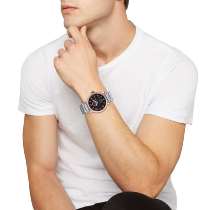 BREIL EW0590 Calendar Armbanduhr 43 mm Silber ansicht-3
