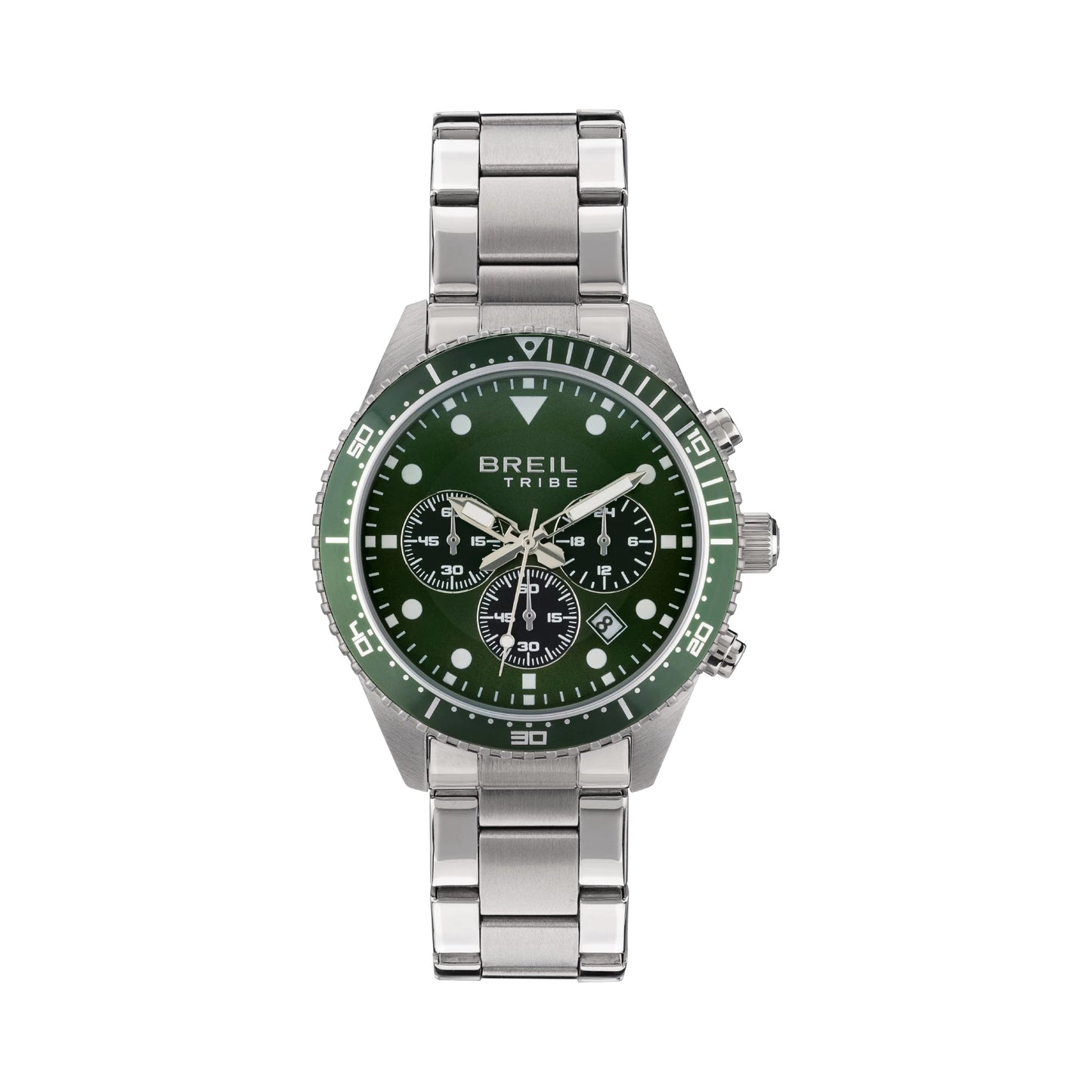BREIL EW0638 Chronograph Armbanduhr 42 mm Silber