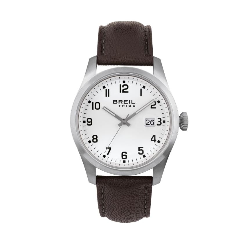BREIL EW0663 Analoguhr Armbanduhr 42 mm Silber