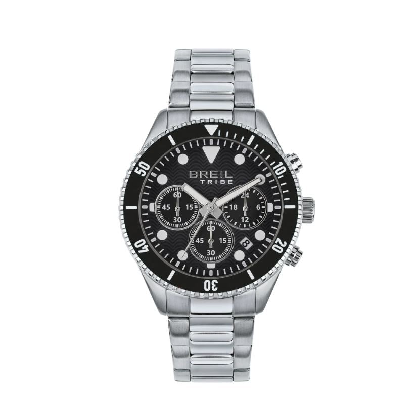 BREIL EW0713 Chronograph Armbanduhr 41 mm Silber