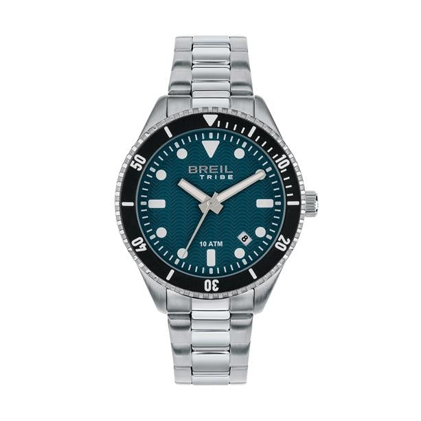 BREIL EW0740 Analoguhr Armbanduhr 39 mm Silber
