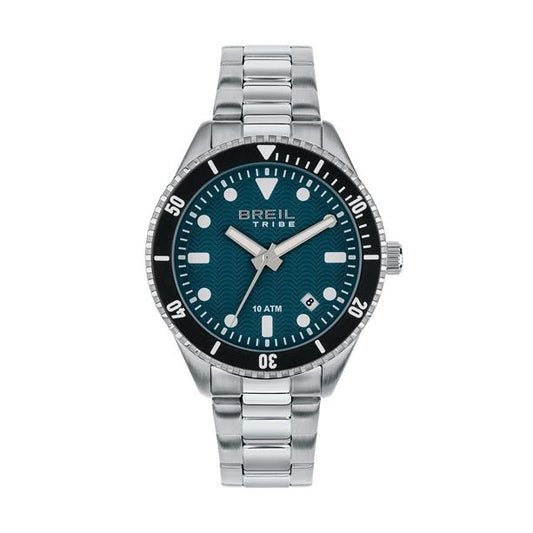 BREIL EW0740 Analoguhr Armbanduhr 39 mm Silber