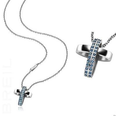 BREIL JEWELS CHARMING CROSS TJ1462 Schmuck Edelstahl