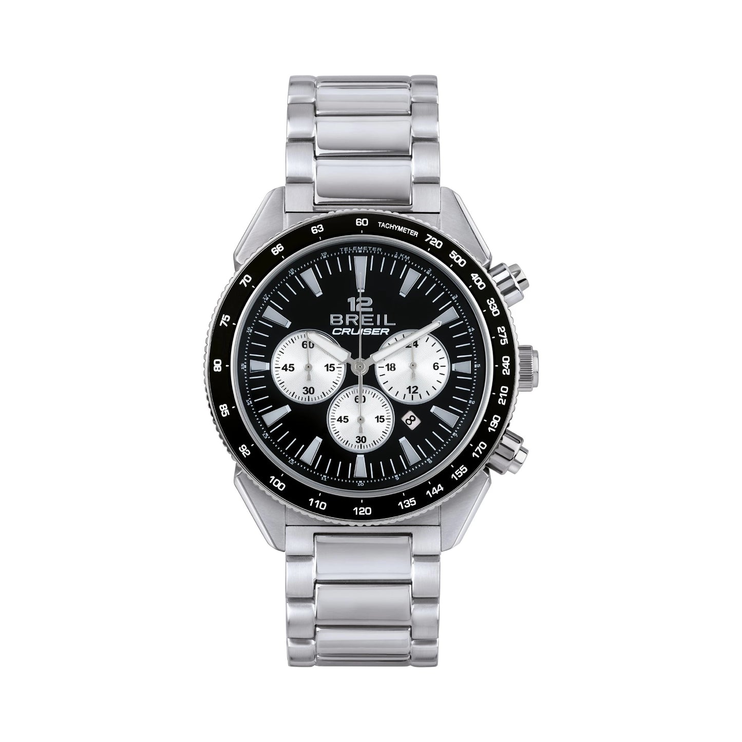 BREIL TW1924 Analoguhr Armbanduhr 44 mm Silber