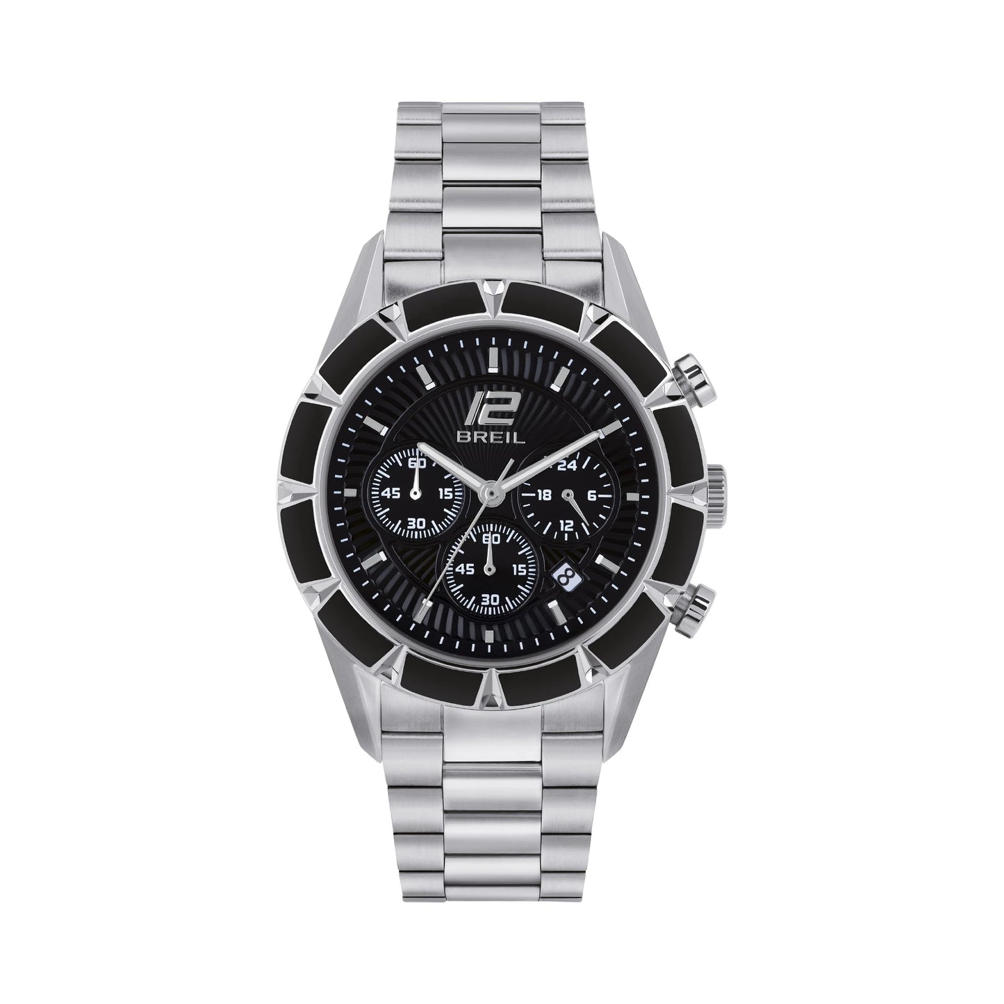 BREIL TW1980 Chronograph Armbanduhr 43 mm Silber
