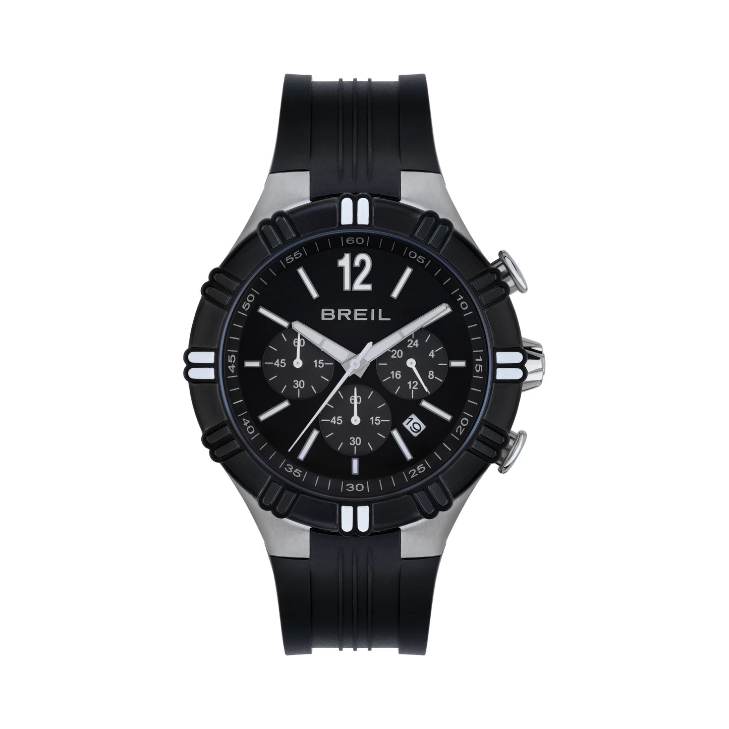 BREIL TW1984 Chronograph Armbanduhr 44 mm Silber