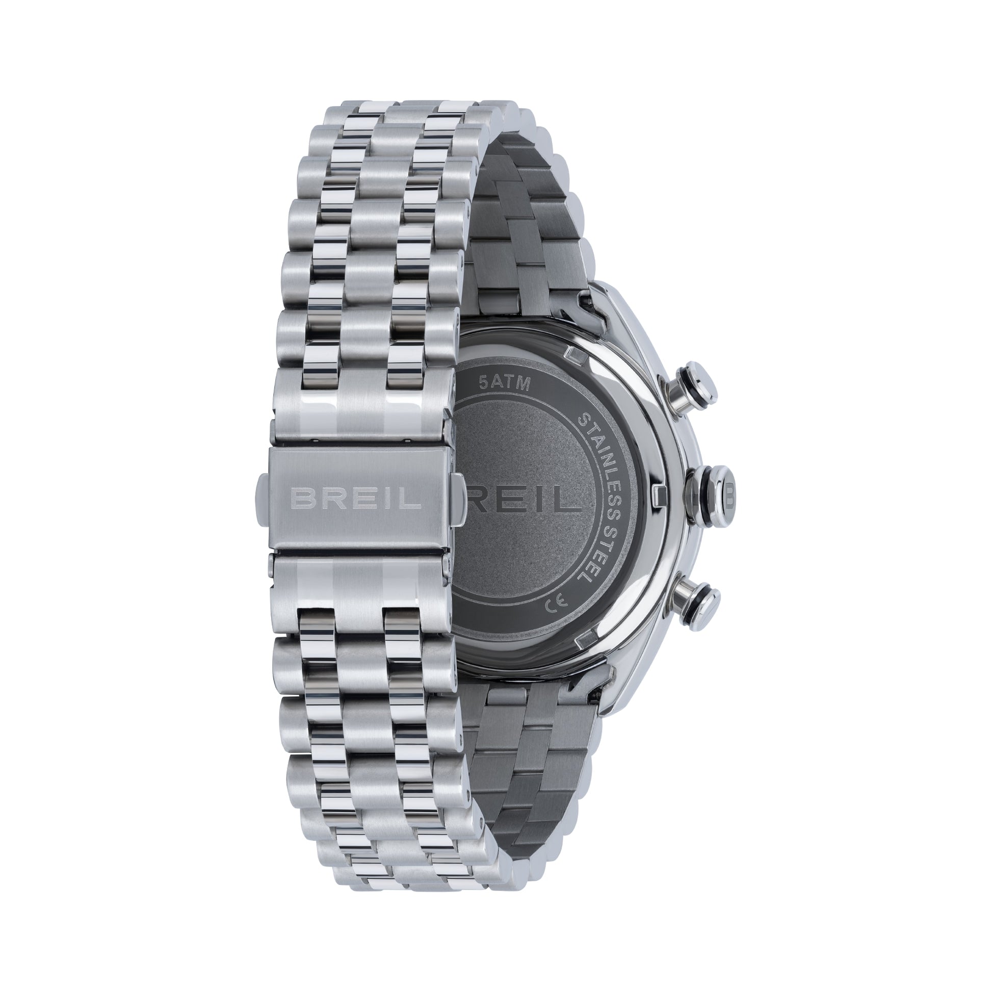 BREIL TW1986 Chronograph Armbanduhr 43 mm Silber ansicht-3